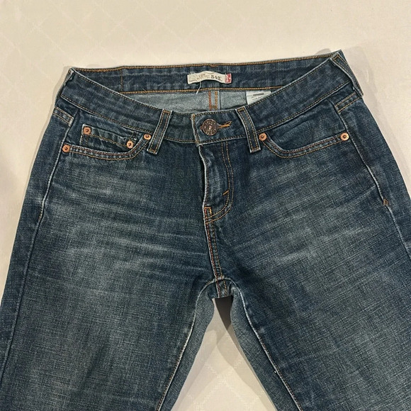 Levi’s women’s vintage 545 low boot cut jeans size 6 EUC - Picture 2 of 7